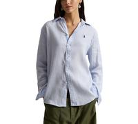 POLO RALPH LAUREN Leinenbluse hellblau | XL