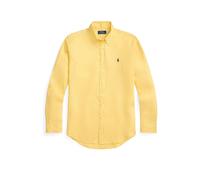 POLO RALPH LAUREN Leinenhemd Custom Fit gelb | M