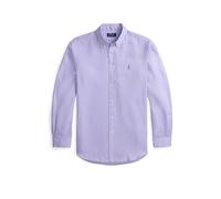 Polo Ralph Lauren Regular Fit Freizeithemd aus reinem Leinen in Violett, Größe L