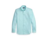 POLO RALPH LAUREN Leinenhemd Custom Fit türkis | XL