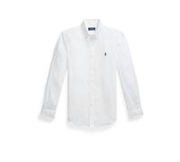 POLO RALPH LAUREN Leinenhemd Custom Fit weiss | XL