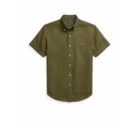 POLO RALPH LAUREN Leinenhemd olive | M