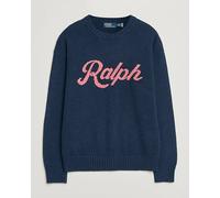 Polo Ralph Lauren Linen Blend Sweater Dark Cobalt Blau M