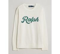 Polo Ralph Lauren Linen Blend Sweater Deckwash White Weiß S