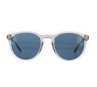 Polo Ralph Lauren Lunettes de soleil unisexe rondes gris foncé brillant Einheitsgröße