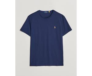 Polo Ralph Lauren Luxury Pima Cotton Crew Neck T-Shirt Refined Navy Blau S