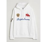 Polo Ralph Lauren Magic Fleece Logo Hoodie White Weiß XXL