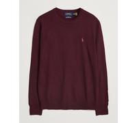 Polo Ralph Lauren Merino Crew Neck Pullover Aged Wine Heather Rot XL