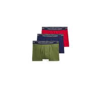 Polo Ralph Lauren Underwear Skinny Fit Boxershorts aus Baumwoll-Mix im 3er-Pack in Oliv, Größe XL