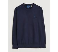 Polo Ralph Lauren Pima Cotton Crew Neck Pullover Hunter Navy Blau XS