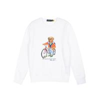 Polo Ralph Lauren Herren Sweatshirt mit Polo Bear, weiss, Gr. L