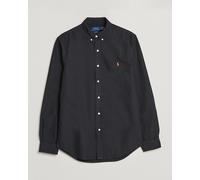 Polo Ralph Lauren Slim Fit Garment Dyed Oxford Shirt Polo Black Schwarz XS