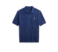 Polo Ralph Lauren Herren Strickpolo, navy, Gr. XL