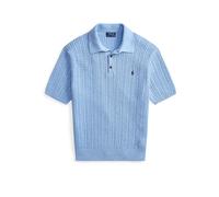 Polo Ralph Lauren Herren Strickpolo, blau, Gr. M