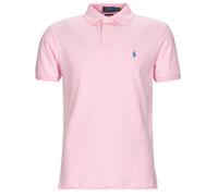 Polo Ralph Lauren Poloshirt POLO COUPE DROITE EN COTON BASIC MESH in Rosa EU XL
