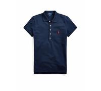 POLO RALPH LAUREN Poloshirt Slim Fit JULIE dunkelblau | L