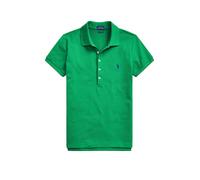 POLO RALPH LAUREN Poloshirt Slim Fit JULIE grün | XS
