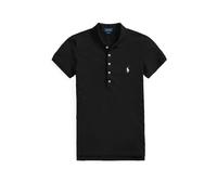 Slim-Fit Stretch-Poloshirt L Black