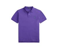 Polo Ralph Lauren Slim Fit Poloshirt aus reiner Baumwolle in Violett, Größe S
