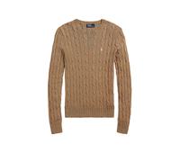 Polo Ralph Lauren Damen Strickpullover aus Baumwolle, braun, Gr. M