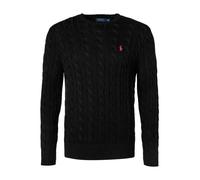 Polo Ralph Lauren Pullover Herren Slim Fit Rundhals Baumwolle schwarz, L