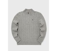 Woll-Kaschmir-Pullover mit Zopfmuster L Grey