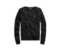 Polo Ralph Lauren Damen Strickpullover aus Baumwolle, schwarz, Gr. XL