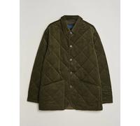 Polo Ralph Lauren Quilted Corduroy Car Coat Company Olive Grün XL