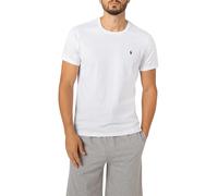 Polo Ralph Lauren Schlafanzüge Herren Rundhals Jersey-Baumwolle weiß, XL