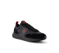 Polo Ralph Lauren Sneaker aus beschichtetem Leder-Mix Modell 'TRAIN 89' in Black, Größe 41