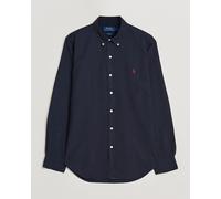 Polo Ralph Lauren Slim Fit Garment Dyed Oxford Shirt Navy Blau XS