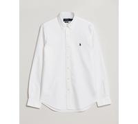 Polo Ralph Lauren Hemdbluse CHEMISE CINTREE SLIM FIT EN OXFORD LEGER TYPE CHINO COL BOUTONNE in Weiss EU S