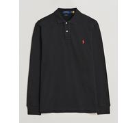 Polo Ralph Lauren Slim Fit Long Sleeve Polo Polo Black Schwarz XXL