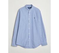 Polo Ralph Lauren Slim Fit Poplin Shirt Blue/White Bengal Stripe Blau S