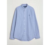 Polo Ralph Lauren Slim Fit Poplin Shirt Blue/White Bengal Stripe Blau XL