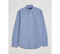 Polo Ralph Lauren Slim Fit Shirt Oxford Blue/White Gingham Blau XL