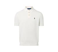 Polo Ralph Lauren Herren Strickpoloshirt aus Baumwolle, weiss, Gr. XL