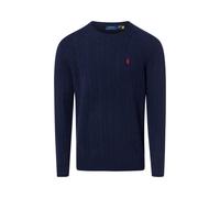 Polo Ralph Lauren Regular Fit Pullover aus Woll-Kaschmir-Mix in Marine, Größe M