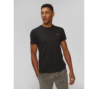 Polo Ralph Lauren - Bekleidung T-Shirt Coupe Ajustée En Coton Doux 7107 - Schwarz - Größe M