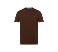 Polo Ralph Lauren Luxury Pima Cotton Crew Neck T-Shirt Nutmeg Brown Braun L