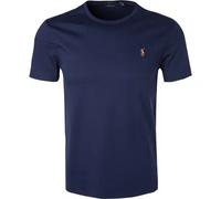 Polo Ralph Lauren T-Shirts Herren Slim Fit Kurzarm Rundhals Baumwolle blau, XXL