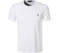 POLO RALPH LAUREN T-Shirt Custom-Slim-Fit weiß | L