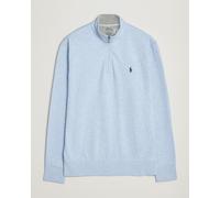 Polo Ralph Lauren Tech Double Knit Half Zip Office Blue Heather Blau M