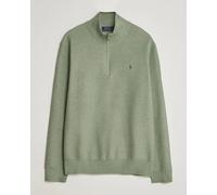 Polo Ralph Lauren Textured Half-Zip Fern Green Heather Grün M