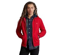 POLO RALPH LAUREN The Rl Herren Fleece Full Zip Hoodie, Rot/Ausflug, einfarbig (Getaway Solids), XL