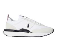 Polo Ralph Lauren Sneaker aus beschichtetem Leder-Mix Modell 'TRAIN 89' in Weiss, Größe 47