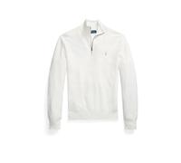 Polo Ralph Lauren Regular Fit Troyer mit Label-Stitching in Offwhite, Größe XXL