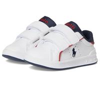 Polo Ralph Lauren Unisex-Child Heritage Court Iii Ez (Toddler) Sneaker, weiß/Marineblau, 13 Little Kid
