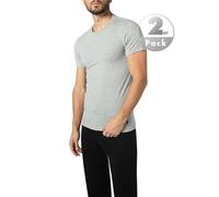 Polo Ralph Lauren Unterhemd Classic Undershirt – Baumwolle Grau 2er-Pack L