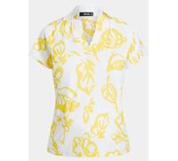 Polo Ralph Lauren V NECK POLO FLOWER PRINT Halbarm gelb S (100000372302)